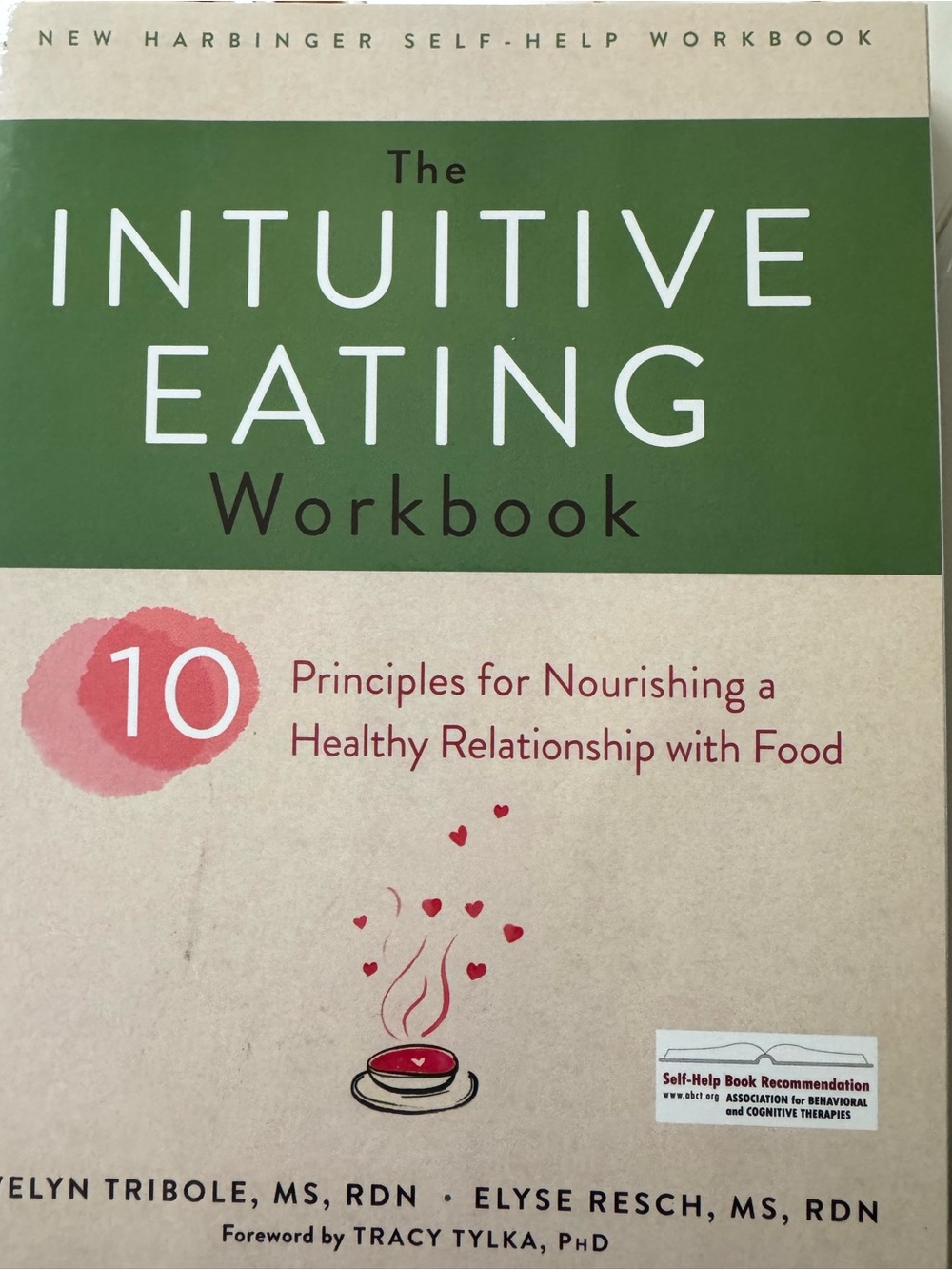 The Intuitive Eating Workbook (Green) - Harbinger